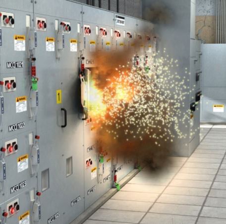 Arc Flash Substation Explosion